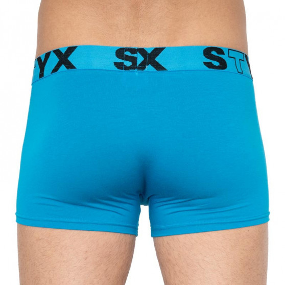 3PACK pánské boxerky Styx sportovní guma modré (G9676869)