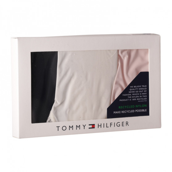 3PACK dámská tanga Tommy Hilfiger vícebarevná (UW0UW02824 0R8)