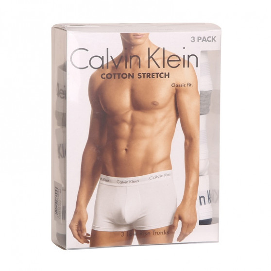 3PACK pánské boxerky Calvin Klein vícebarevné (U2664G-998)