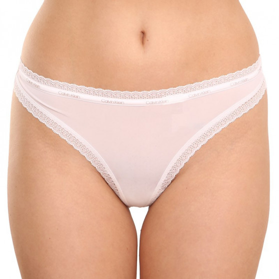 3PACK dámská tanga Calvin Klein vícebarevné (QD3802E-FIY)