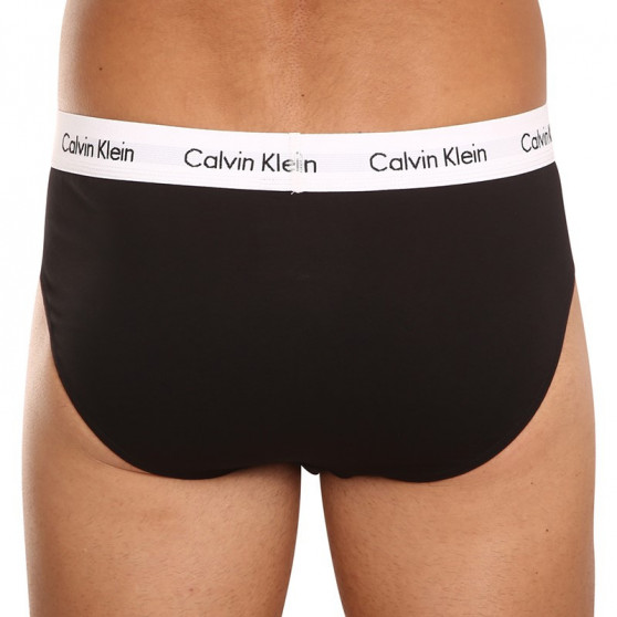 3PACK pánské slipy Calvin Klein černé (U2661G-001)