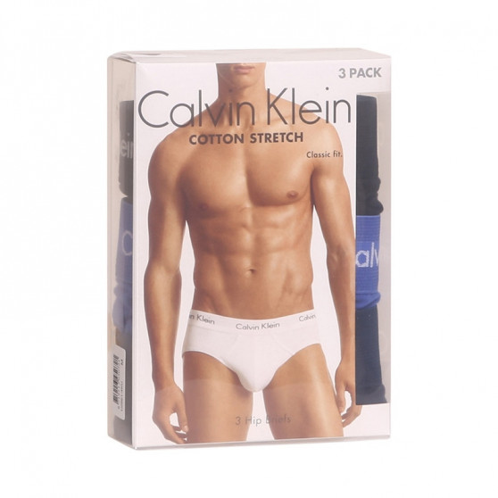 3PACK pánské slipy Calvin Klein vícebarevné (U2661G-4KU)