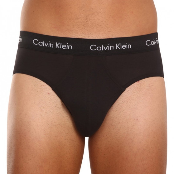 3PACK pánské slipy Calvin Klein černé (U2661G-XWB)