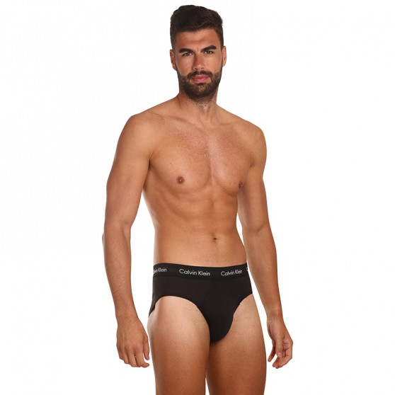 3PACK pánské slipy Calvin Klein černé (U2661G-XWB)