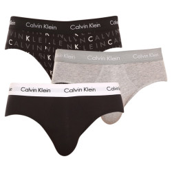 3PACK pánské slipy Calvin Klein vícebarevné (U2661G-YKS)