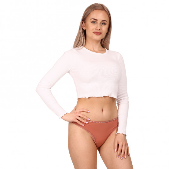 3PACK dámská tanga Tommy Hilfiger vícebarevná (UW0UW02824 0TG)