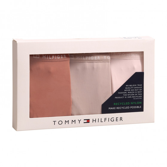 3PACK dámská tanga Tommy Hilfiger vícebarevná (UW0UW02824 0TG)