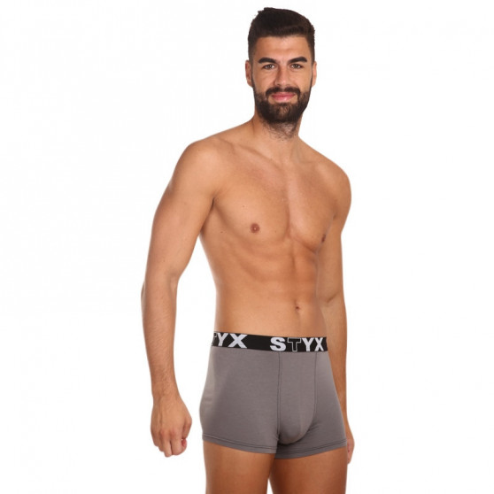 3PACK pánské boxerky Styx sportovní guma vícebarevné (G9676863)