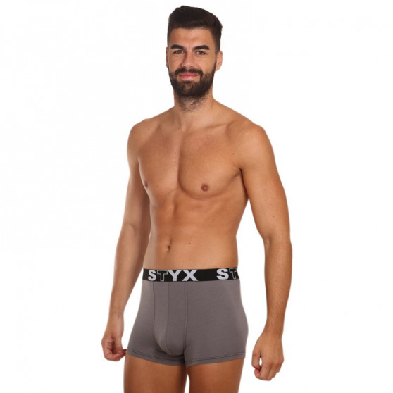 3PACK pánské boxerky Styx sportovní guma vícebarevné (G9676863)