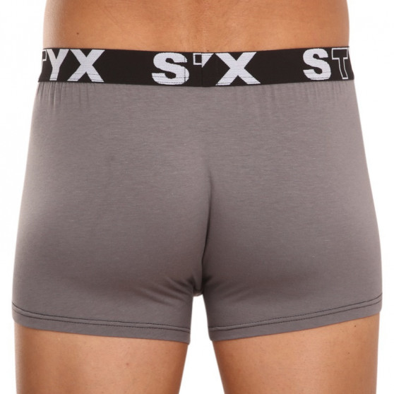 3PACK pánské boxerky Styx sportovní guma vícebarevné (G9676863)