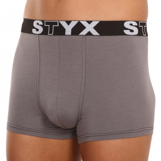 3PACK pánské boxerky Styx sportovní guma vícebarevné (G9676863)