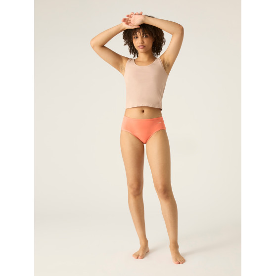 Menstruační kalhotky Modibodi Basic Mid-Rise Brief Moderate-Heavy Coral (MODI4110C)