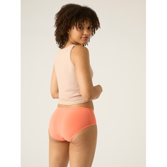 Menstruační kalhotky Modibodi Basic Mid-Rise Brief Moderate-Heavy Coral (MODI4110C)