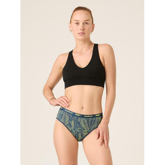 Menstruační kalhotky PUMA & Modibodi Active Printed Classic Brief Moderate-Heavy Palm Green (MODI4071PG)