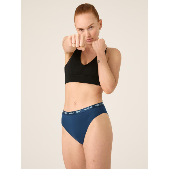 Menstruační kalhotky PUMA & Modibodi Active Cheeky Brief Light-Moderate Persian Blue (MODI4072PB)