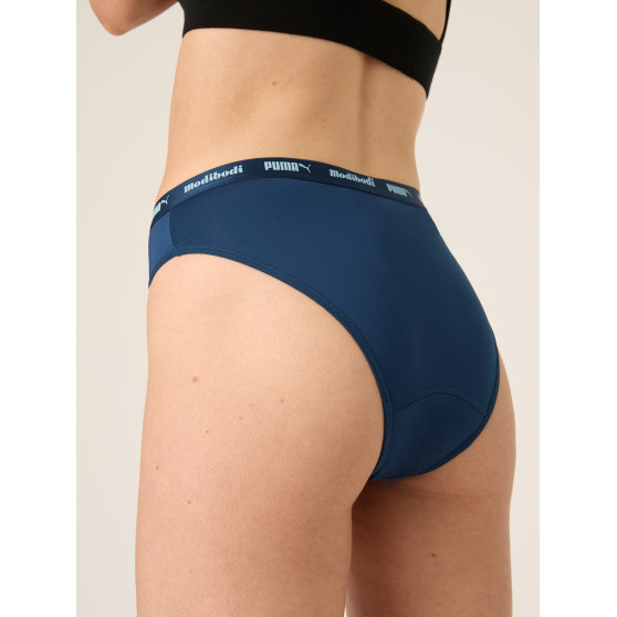 Menstruační kalhotky PUMA & Modibodi Active Cheeky Brief Light-Moderate Persian Blue (MODI4072PB)