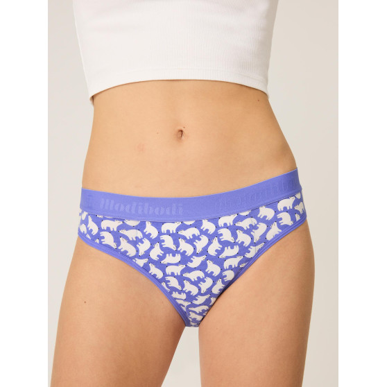 Menstruační kalhotky Modibodi Teen Hipster Bikini Maxi Polar Bear Blue (MODI4099PBB)