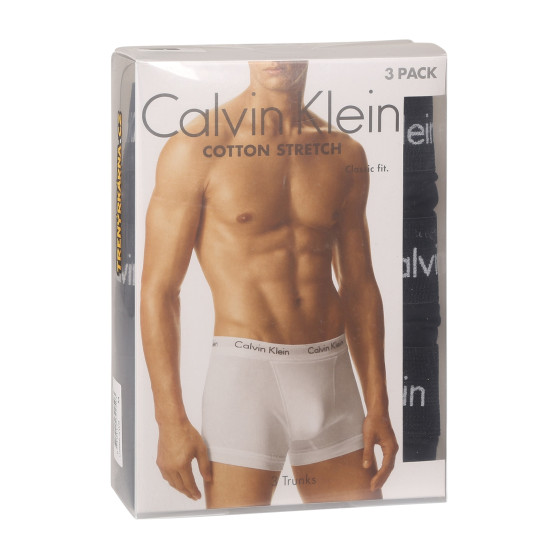 3PACK pánské boxerky Calvin Klein černé (U2662G-XWB)