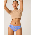 Menstruační kalhotky Modibodi Classic Bikini Light-Moderate Bouquet Blue (MODI4010BB)