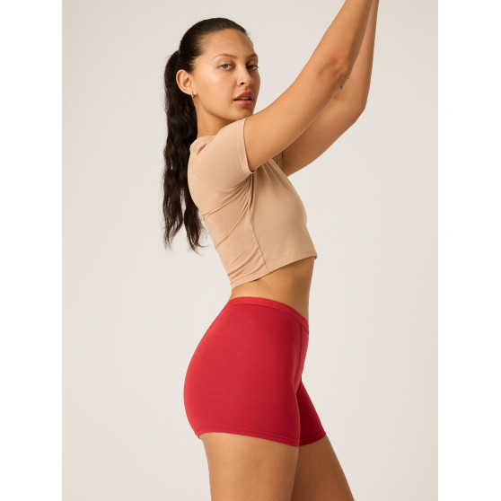 Menstruační kalhotky Modibodi Classic Boyshort Heavy-Overnight Rouge Red (MODI3993RR)