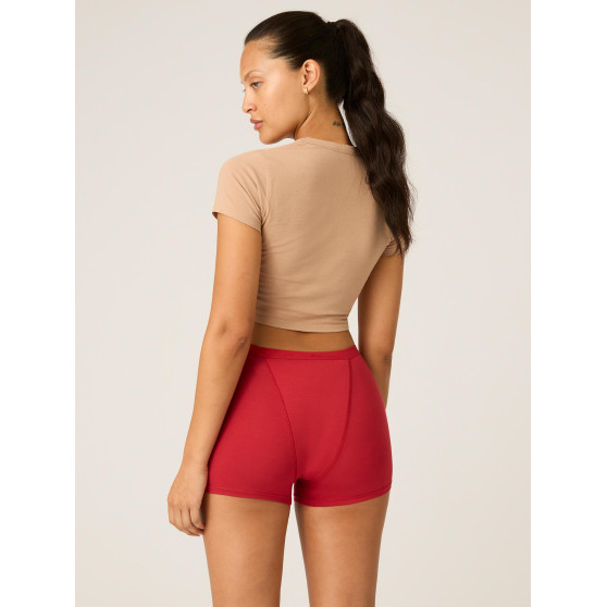 Menstruační kalhotky Modibodi Classic Boyshort Heavy-Overnight Rouge Red (MODI3993RR)