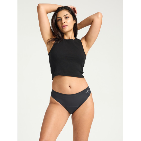 Menstruační kalhotky PUMA & Modibodi Seamfree Active Bikini Moderate-Heavy Onyx Grey (MODI4073OG)