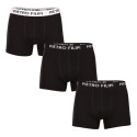 3PACK pánské boxerky Pietro Filipi černé (3BCL006)