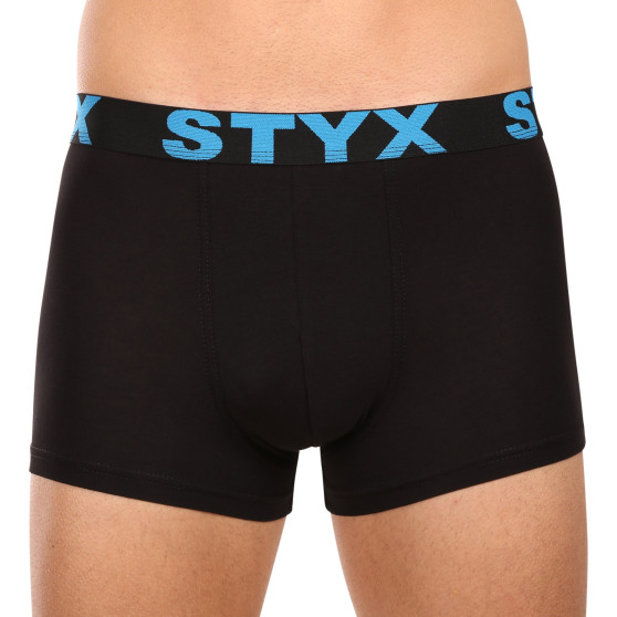 3PACK pánské boxerky Styx sportovní guma vícebarevné (G9606162)