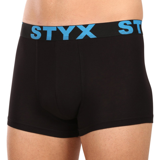 3PACK pánské boxerky Styx sportovní guma vícebarevné (G9606162)