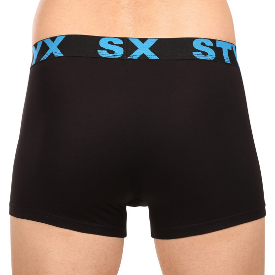 3PACK pánské boxerky Styx sportovní guma vícebarevné (G9606162)