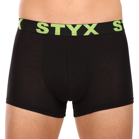 3PACK pánské boxerky Styx sportovní guma vícebarevné (G9606162)