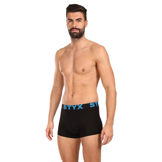 3PACK pánské boxerky Styx sportovní guma vícebarevné (G9606162)