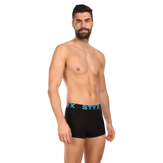 3PACK pánské boxerky Styx sportovní guma vícebarevné (G9606162)