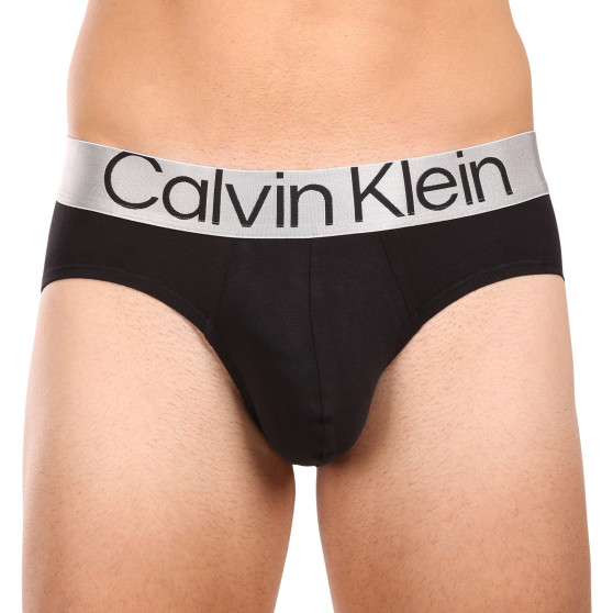 3PACK pánské slipy Calvin Klein černé (NB3129A-7V1)