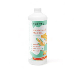 Prací gel Natuty univerzální s vůní citronu 1000 ml (NAT004)