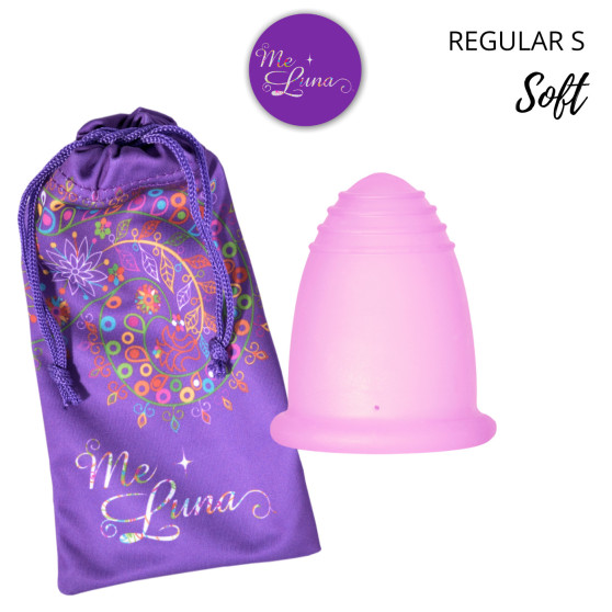 Menstruační kalíšek Me Luna Soft S basic růžová (MELU064)
