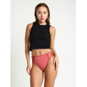 Menstruační kalhotky Modibodi Sensual French Hi-Waist Moderate-Heavy Rosewood Pink (MODI4043RP)