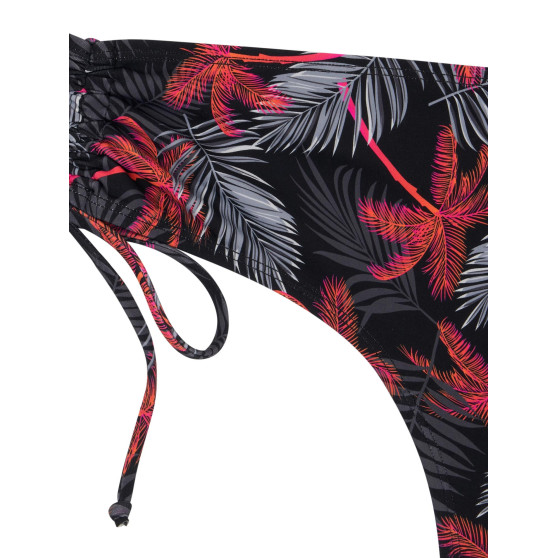 Menstruační plavky Modibodi Teen High Bikini Jungle Palm Black spodní díl - VYBALENÉ (MODI4375JPBVYB)